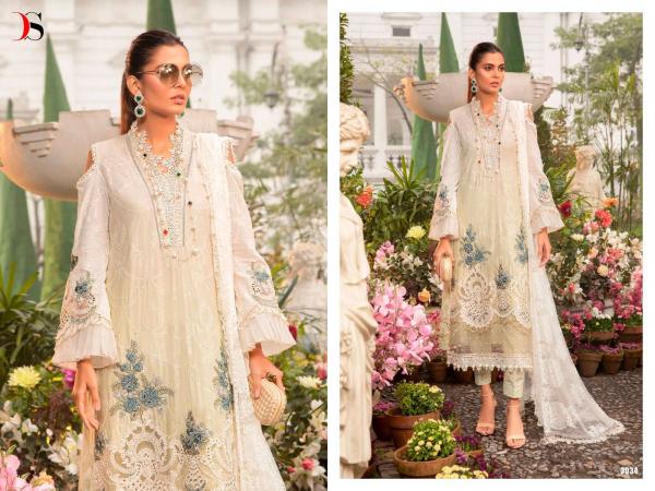 Deepsy Maria B Spring Chiffon Dupatta Fancy Pakistani Suit Collection
